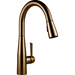Delta Faucet D9113CZDST Champagne Bronze Pull-Out Spray Kitchen Faucet