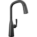 Delta Faucet D9176TLBLDST Matte Black Single Handle Kitchen Faucet