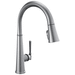 Delta Faucet D9182ARPRDST Lumicoat Arctic Stainless Pull-Out Spray Kitchen Faucet