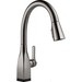 Delta Faucet D9183TKSDST Black Stainless Pull-Out Spray Kitchen Faucet