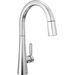 Delta Faucet D9191PRDST Lumicoat Chrome Pull-Out Spray Kitchen Faucet