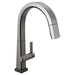 Delta Faucet D9193TKSDST Black Stainless Pull-Out Spray Kitchen Faucet