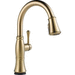 Delta Faucet D9197TCZPRDST Brilliance Champagne Bronze Pull-Out Spray Kitchen Faucet