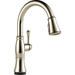 Delta Faucet D9197TPNPRDST Brilliance Polished Nickel Pull-Out Spray Kitchen Faucet