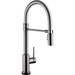 Delta Faucet D9659TKSDST Black Stainless Pull-Out Spray Kitchen Faucet