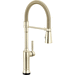 Delta Faucet D9684TLPNPRDST Lumicoat Polished Nickel Pull-Out Spray Kitchen Faucet