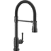 Delta Faucet D9690TLBLDST Matte Black Single Handle Kitchen Faucet