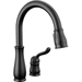 Delta Faucet D978BLDST Matte Black Pull-Out Spray Kitchen Faucet