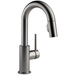 Delta Faucet D9959KSDST Black Stainless Single Hole Bar Faucet