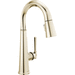 Delta Faucet D9982PNPRDST Lumicoat Polished Nickel Widespread Bar Faucet
