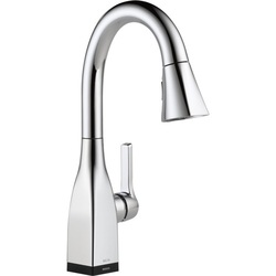 D9983TKSDST Mateo Single-Hole Bar Faucet - Black Stainless