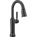 Delta Faucet D9984TLBLDST Matte Black Single Hole Bar Faucet