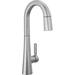Delta Faucet D9991ARPRDST Lumicoat Arctic Stainless Pull-Out Spray Kitchen Faucet
