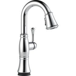 D9997TCZPRDST Cassidy Single-Hole Bar Faucet - Brilliance Champagne Bronze