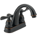 Delta Faucet DB2596LFOB Oil Rubbed Bronze 4'' Centerset Bathroom Sink Faucet