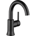 Delta Faucet D559HABLDST Matte Black Single Hole Bathroom Sink Faucet