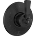 Delta Faucet DT11956BL Matte Black Transfer Valve Trim