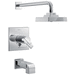 Delta Faucet DT17T467 Chrome Tub & Shower Faucet Trim Kit
