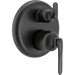 Delta Faucet DT24945BL Matte Black Transfer Valve Trim