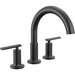 Delta Faucet DT2742BL Matte Black Deck Mount Tub Faucet