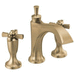 Delta Faucet DT2756CZLHP/DH570CZ/DR2707 Brilliance Champagne Bronze Deck Mount Tub Faucet