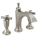 Delta Faucet DT2756SSLHP/DH570SS/DR2707 Brilliance Stainless Deck Mount Tub Faucet