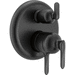 Delta Faucet DT27945BL Matte Black Transfer Valve Trim