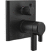 Delta Faucet DT27T899BL Matte Black Thermostatic / Volume Control Trim