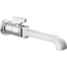 Delta Faucet DT3589LFPRWL Lumicoat Chrome Wall Mount Bathroom Sink Faucet