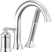 Delta Faucet DT3745PR Lumicoat Chrome Deck Mount Tub Faucet With Handshower