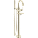 Delta Faucet DT4745PNPRFL Lumicoat Polished Nickel Freestanding Tub Filler