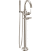 Delta Faucet DT4745SSPRFL Lumicoat Stainless Freestanding Tub Filler