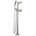 Delta Faucet DT4756SSLHPFL/DH567SS/DR4700FL Brilliance Stainless Freestanding Tub Filler