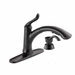 Delta Faucet D4353RBDSTSD Venetian Bronze Pull-Out Spray Kitchen Faucet