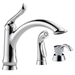 Delta Faucet D4453DSTSD Chrome Single Handle Kitchen Faucet