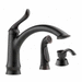 Delta Faucet D4453RBDSTSD Venetian Bronze Single Handle Kitchen Faucet