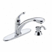 Delta Faucet D470WEDSTSD Chrome Pull-Out Spray Kitchen Faucet