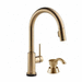 Delta Faucet D9159TCZDSTSD Champagne Bronze Pull-Out Spray Kitchen Faucet