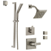 Delta Faucet DDSSPIVOTAL1403SS Brilliance Stainless Shower Tower Custom Shower System
