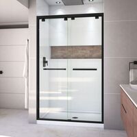  Encore Shower Door - Sliding Shower Door - Satin Black