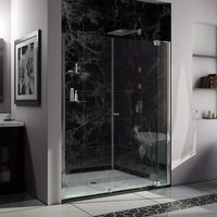  Allure Shower Door - Swing Shower Door - Chrome