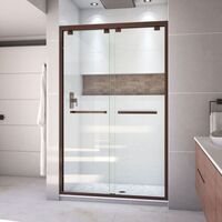  Encore Shower Door - Sliding Shower Door - Oil Rubbed Bronze