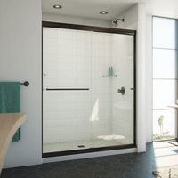  Alliance Pro ML Shower Door - Sliding Shower Door - Oil Rubbed Bronze