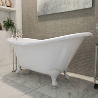 Soaking Tub 61 in L x 28-3/8 in W x 28-1/8 in H