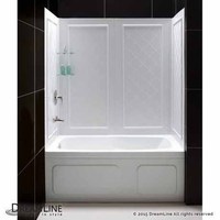  Tub Wall Kit Tub/Shower Wall Kit - White