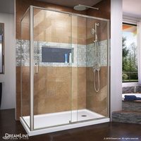  Flex Standard Enclosure Shower Enclosure - Brushed Nickel