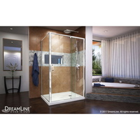  Flex Standard Enclosure Shower Enclosure - Brushed Nickel