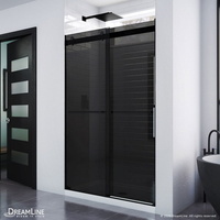  Essence Shower Door - Sliding Shower Door - Satin Black