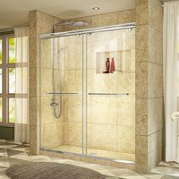  Charisma Shower Door - Sliding Shower Door - Polished Chrome