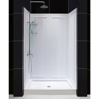 QWALL-5 Standard Enclosure Shower Enclosure - White